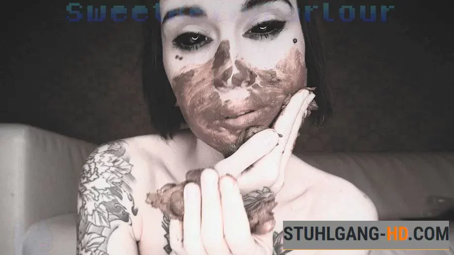 SweetBettyParlour - Lets Get my Face Covered in Shit (Kacken, Scheißen, Scheiße essen) [HD 720p] 191 MB