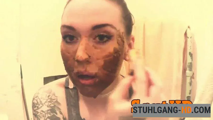 Dirty Betty - Shitty make-up TUTORIAL (Kacken, Scheißen, Scheiße essen) [FullHD 1080p] 585 MB