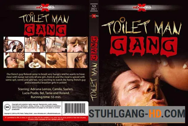 Adriana, Camila, Suelen, Lucia, Bel, Tania and Roland - [SD-2021] - Toilet Man Gang (Kacken, Scheißen, Scheiße essen) [SD] 578 MB