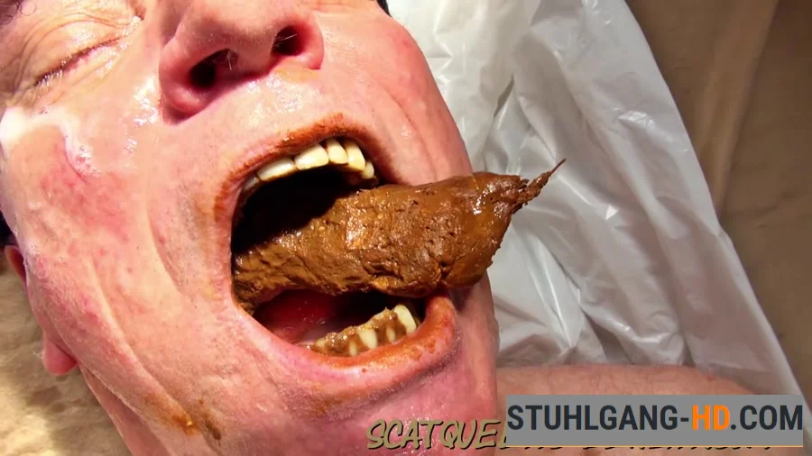 Slave Cunt Tortured and Shit into Mouth P2 (Kacken, Scheißen, Scheiße essen) [HD 720p] 405 MB