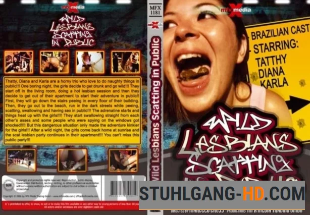 Wild Lesbians Scatting in Public (Kacken, Scheißen, Scheiße essen) [DVDRip] 745.9 MB