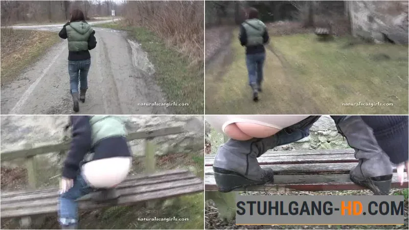 CosmicScat - ANGIE SHITTING IN FRONT OF THE CAMERA ACTING AS A STREETGIRL (Kacken, Scheißen, Scheiße essen) [HD 720p] 134 MB