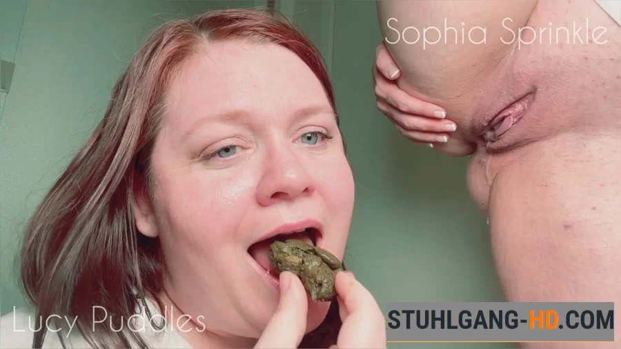 Sophia Sprinkle, Lucy Puddles - Straight From The Source (Kacken, Scheißen, Scheiße essen) [FullHD 1080p] 1.40 GB