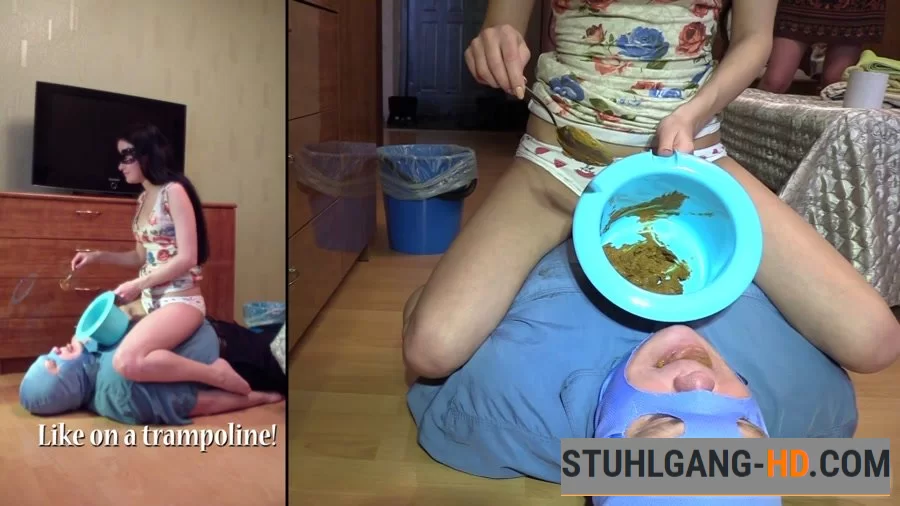 MilanaSmelly - Thank you for feeding, Mistresses (Kacken, Scheißen, Scheiße essen) [FullHD 1080p] 1.24 GB