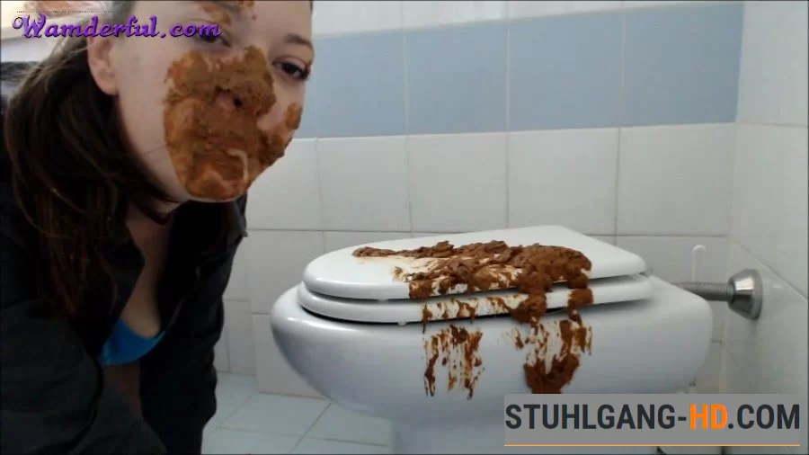 Claudia Shitter - Scat 19 (Kacken, Scheißen, Scheiße essen) [SD] 127 MB