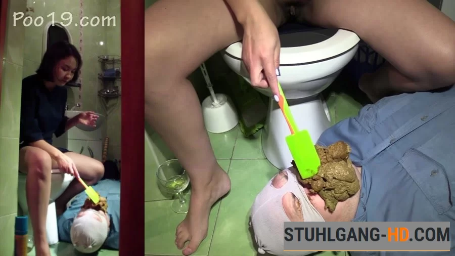 ShitGirl - Toilet Slavery (Kacken, Scheißen, Scheiße essen) [FullHD 1080p] 1.48 GB