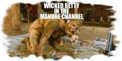 Wicked Betty In The Manure Channel (Kacken, Scheißen, Scheiße essen) [HD 720p] 641.8 MB