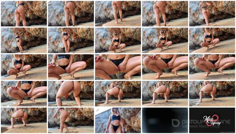Watch Pee On The Beach (Miss Infinity) [FullHD 1080p] 40.7 MB Online