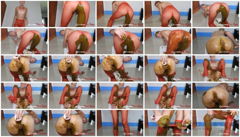 Watch LEAKY LOOSE CONTROLL DIARRHEA IN RED NYLON [FullHD 1080p] 455 MB Online