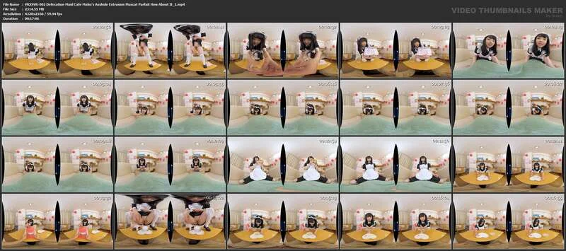 Watch VRXSVR-002 Defecation Maid Cafe Mako's Asshole Extrusion Muscat Parfait How About It [2160p] 4.8 GB Online